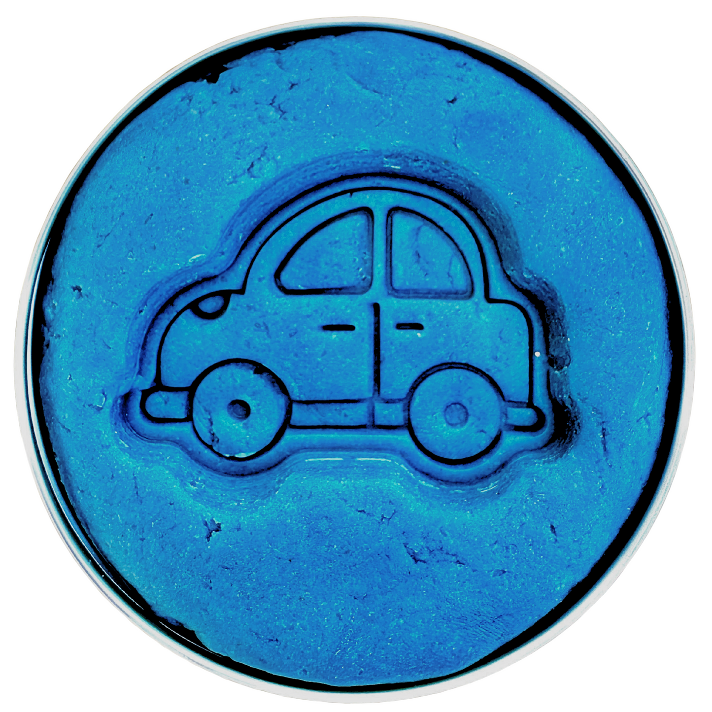 Dark blue modeling dough