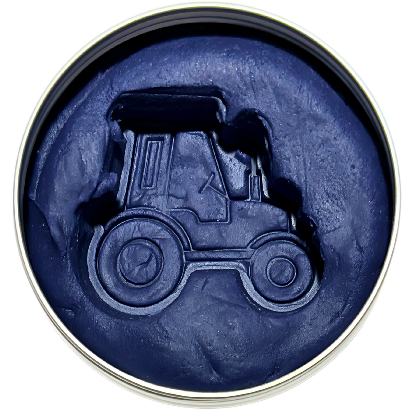 Dark blue modeling dough
