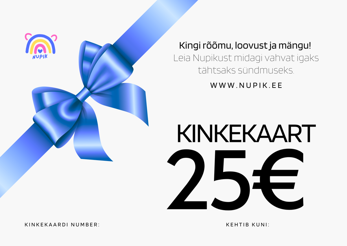 Nupik kinkekaart