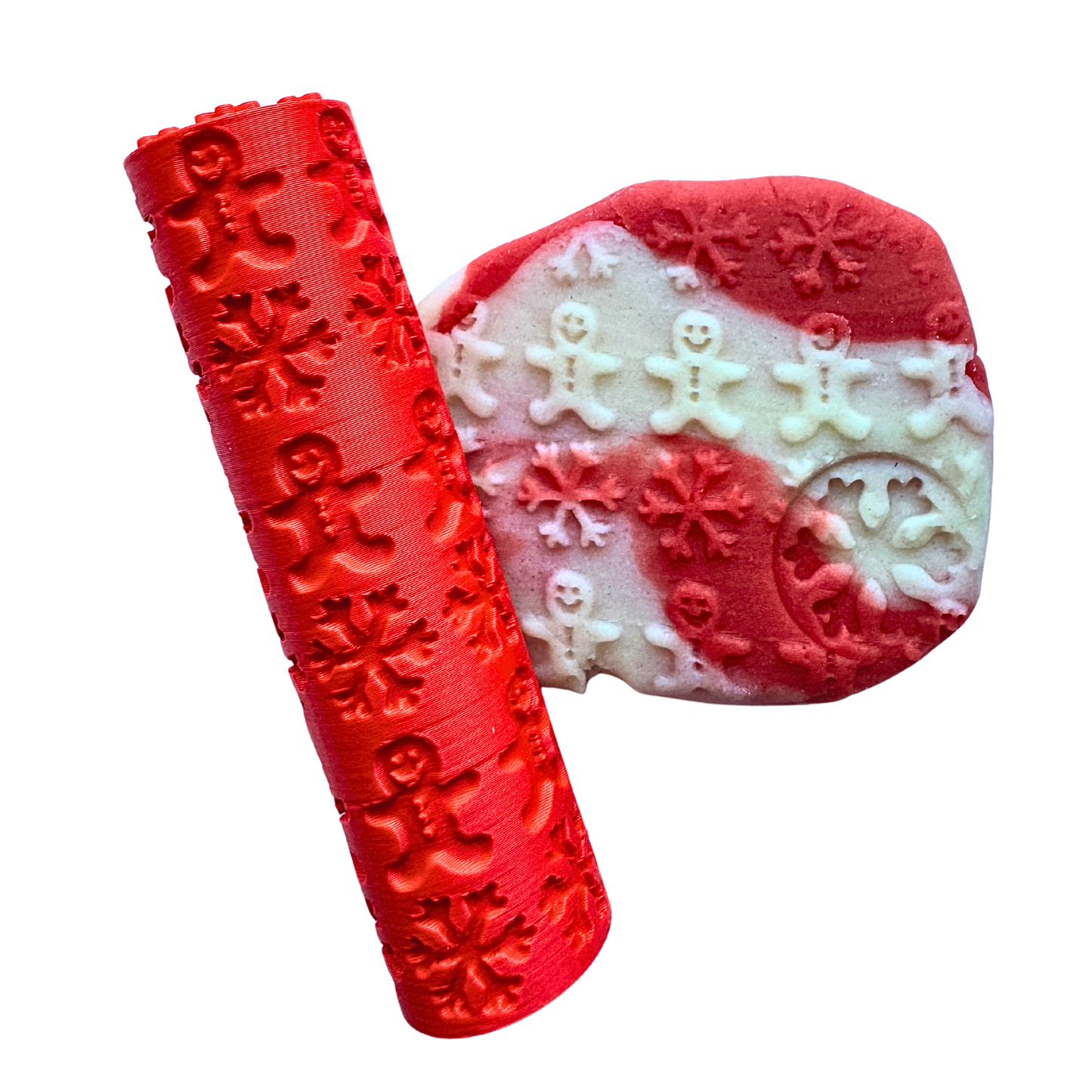 Voolimisrull "lumehelves-piparkoogimees"