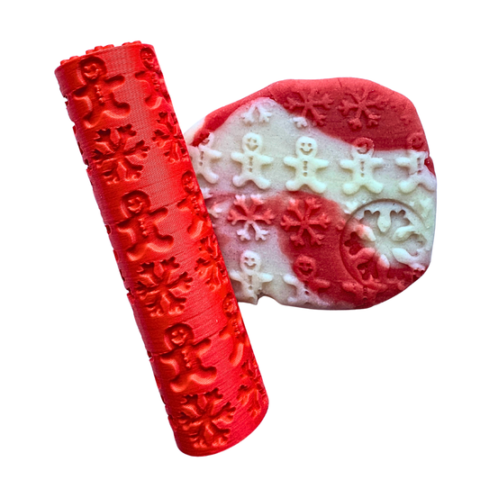 Voolimisrull "lumehelves-piparkoogimees"