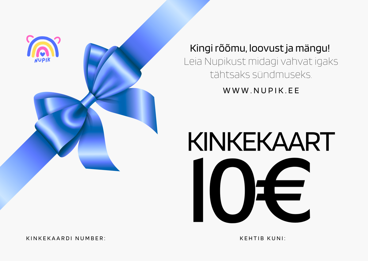 Nupik kinkekaart