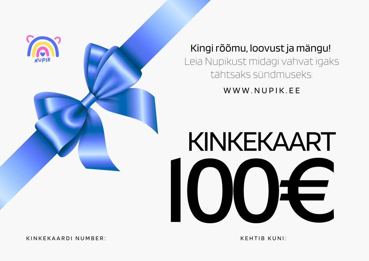 Nupik kinkekaart