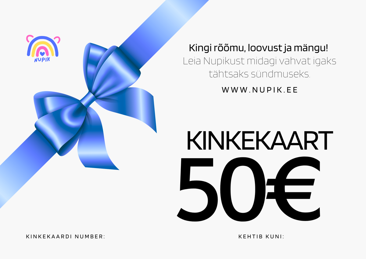 Nupik kinkekaart