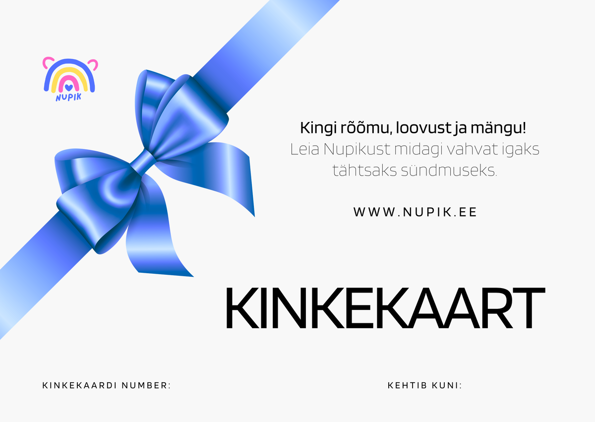 Nupik kinkekaart
